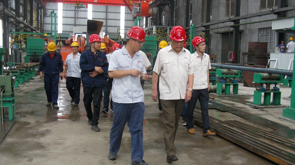 (9)2017年8月21日,集團(tuán)公司董事長、總經(jīng)理李玉田來公司視察_副本